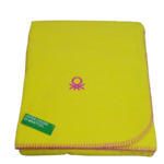 Μanterol Casa Κουβέρτα fleece Mονή 160x240cm 005 Κίτρινο
