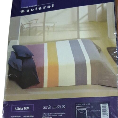 Σετ Παπλωματοθήκης kabila 604 Υπέρδιπλη 240Χ260cm