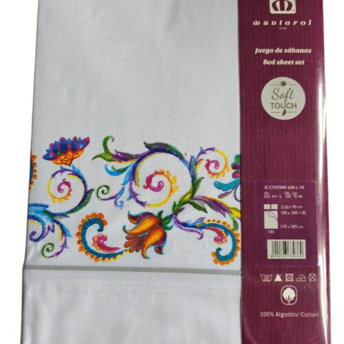 Manterol Casa Σετ Σεντόνια Js Cottone 630